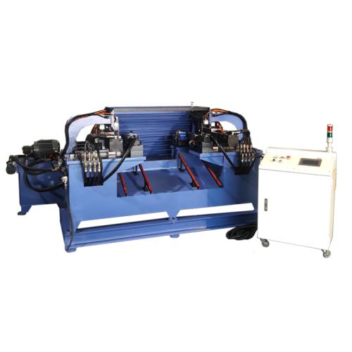 車架管件斜角切削機|高精度金屬管 雙端切弧加工設備|HC8858、HC8819系列 11 自動送料沖弧機 HC8858