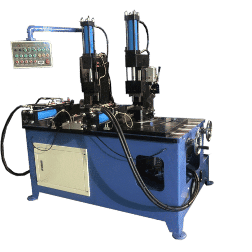 車架管件斜角切削機|高精度金屬管 雙端切弧加工設備|HC8858、HC8819系列 4 切弧機 HC8819D