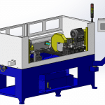 (技術筆記)鋁合金車手把製程解析|管材成型、加工工法與品質關鍵指南 5 HC 2806車手把雙端切斷倒角機 150x150 1