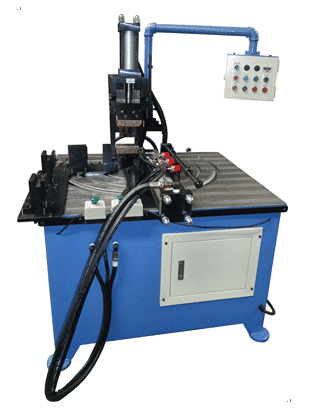 沖孔沖弧口機|金屬管端部沖壓加工設備|HC8803/13/01/05系列 1 沖孔沖斜弧口機 HC8803