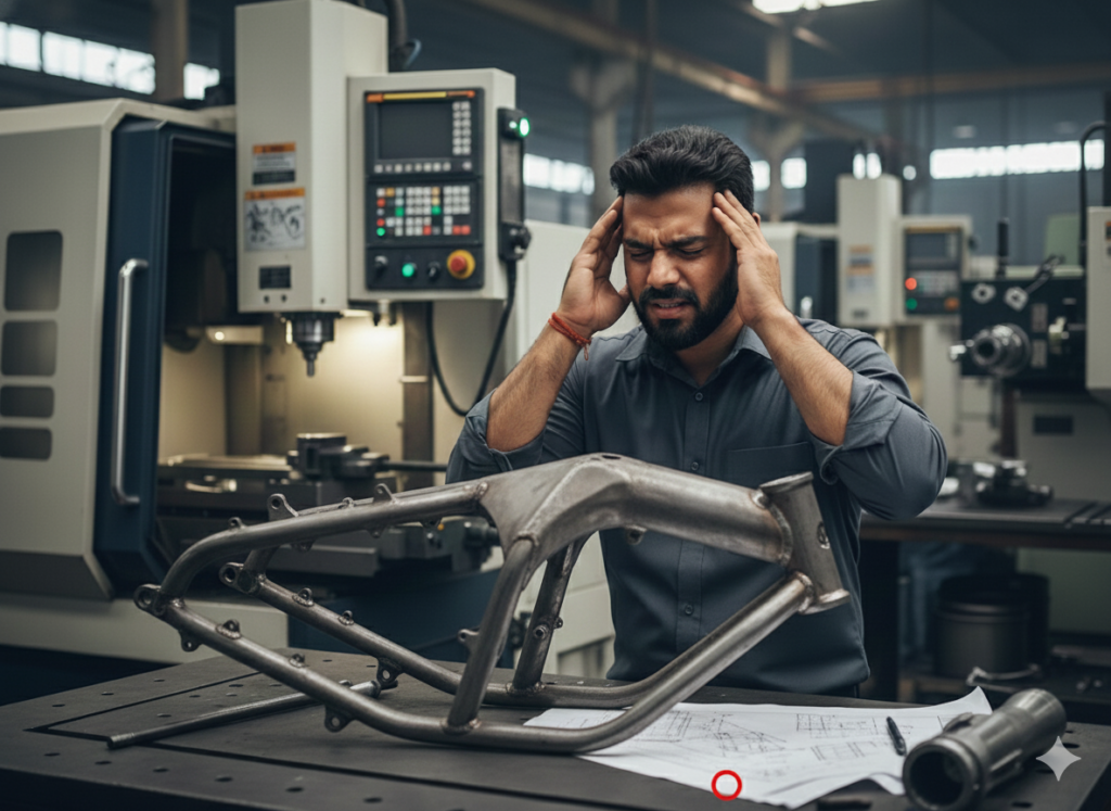 Facing bore accuracy challenges on motorcycle frames? Discover how Hochier's Fine Boring Machines deliver precision and consistency for your head pipes and swing arms.